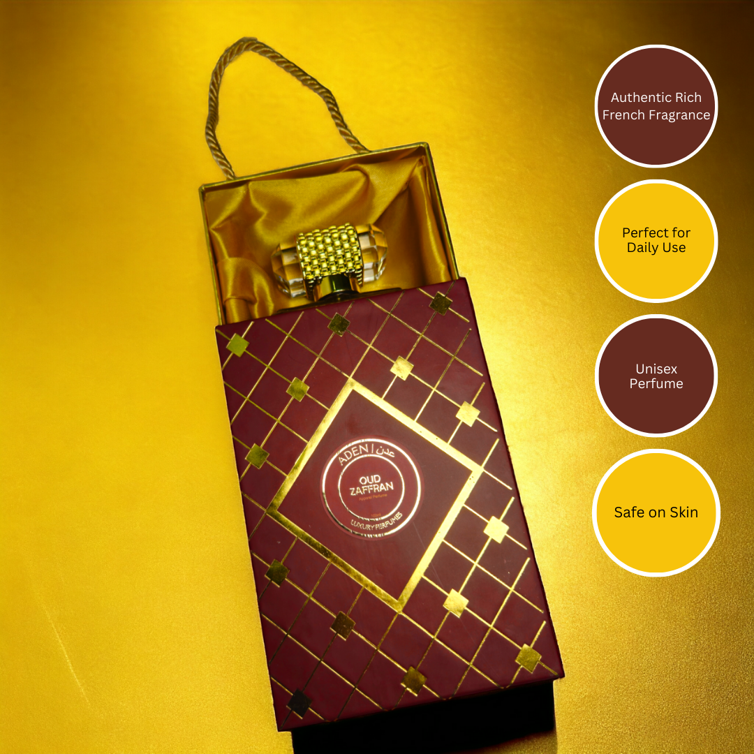 Oud Zaffran | Oud & Saffron Fragrance | 100ml