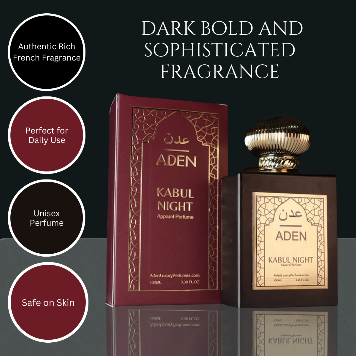 Kabul Night | Woody, Tobacco based Dark Fragrance | 100ml