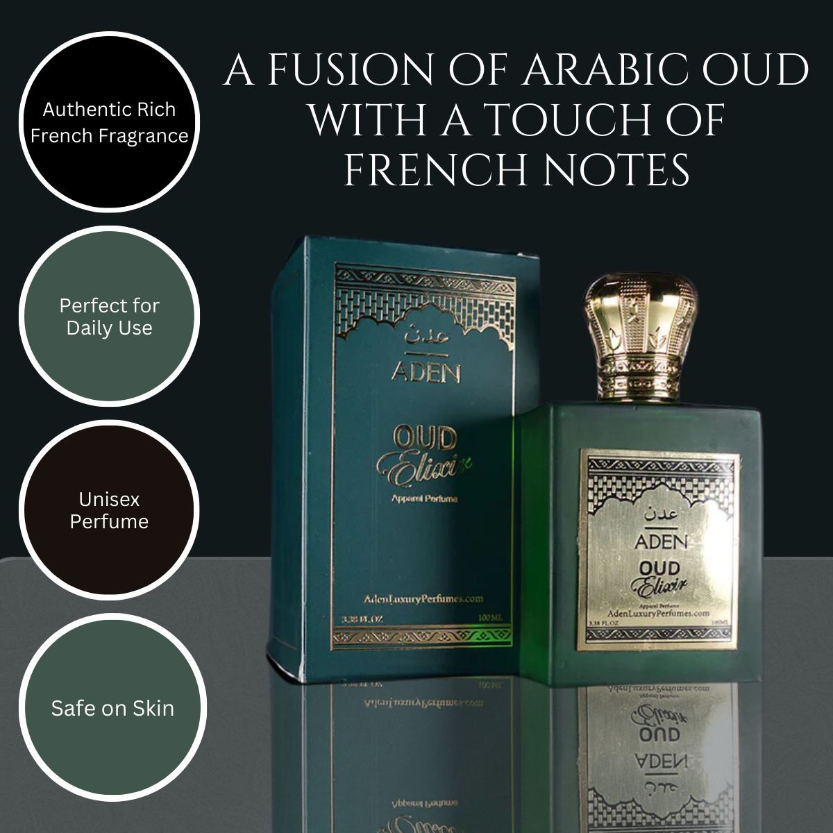Oud Elixir | Woody Spicy Fusion Fragrance | 100ml
