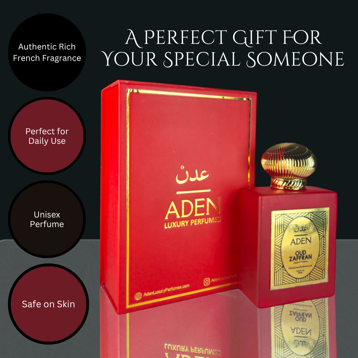 Oud Zaffran | Spicy Saffron Fragrance | 100ml
