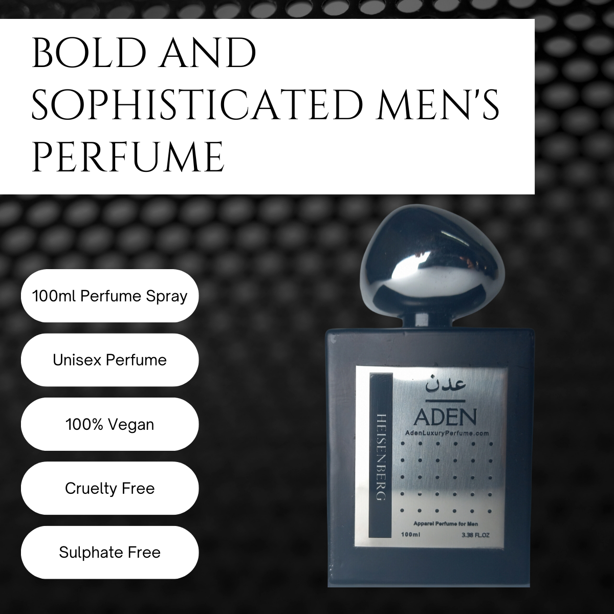 Heisenberg | Fresh & Spicy, Office Wear Fragrance | 100ml