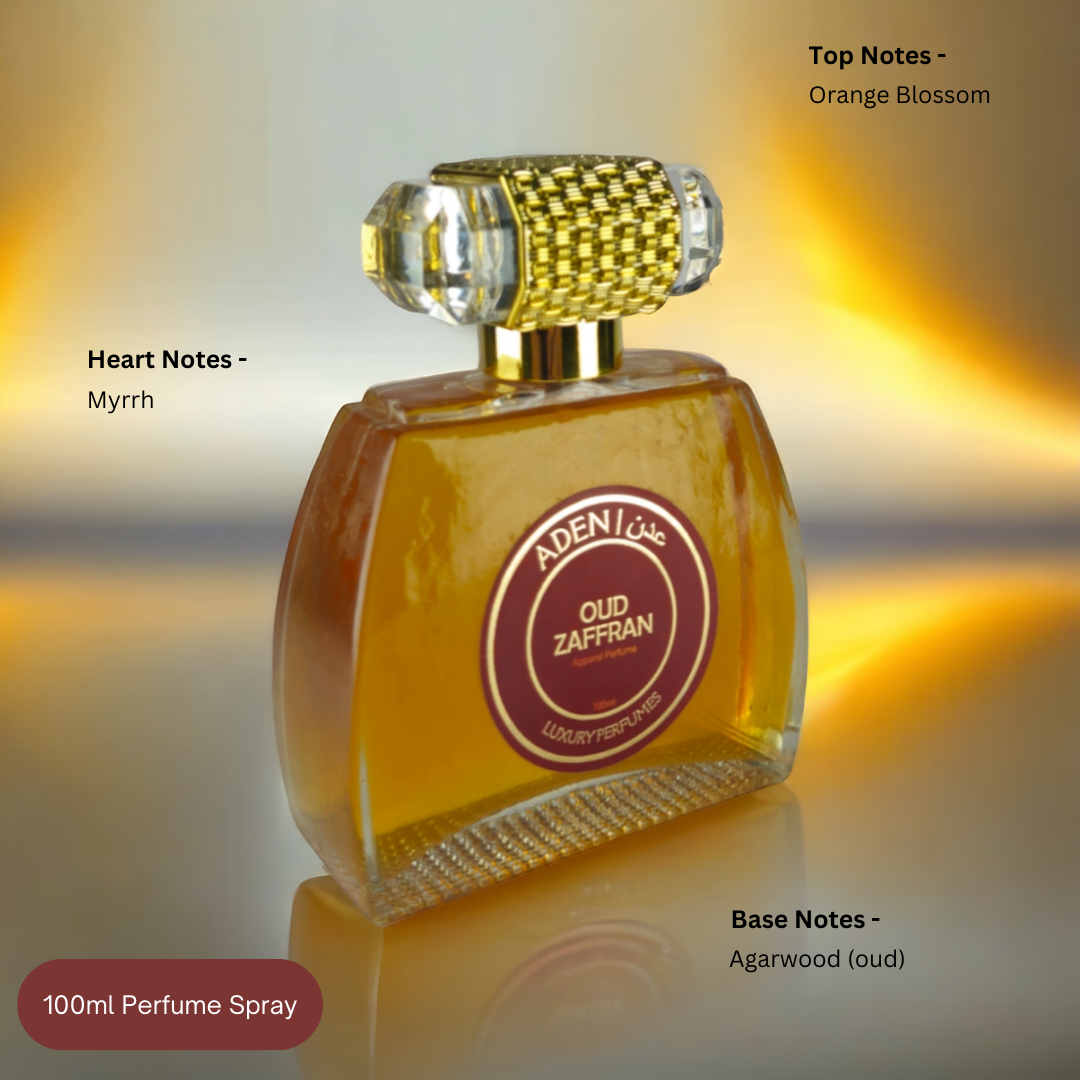 Oud Zaffran | Oud & Saffron Fragrance | 100ml