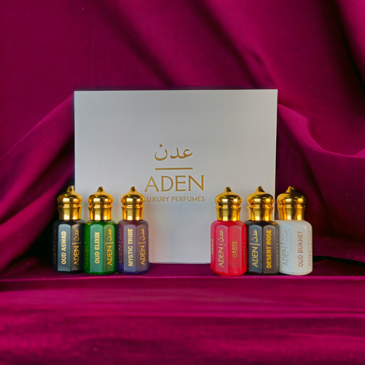 6 x 12ml Non Alcoholic Luxury Attars Combo Pack
