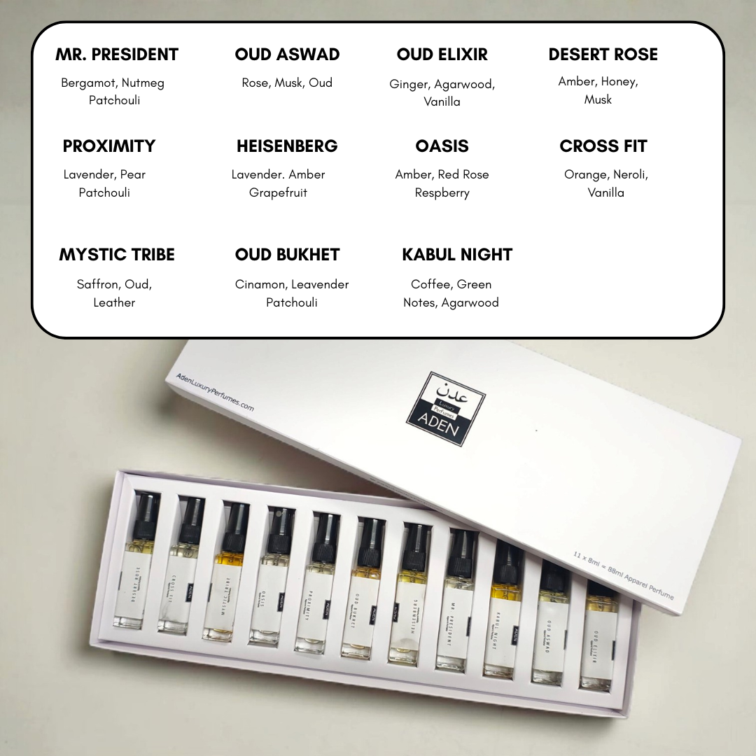 Luxury Attar & Perfume Combo Set | 17 Premium Fragrances