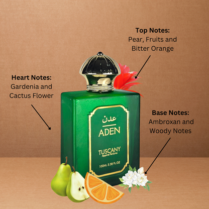 Tuscany | Fresh Citrus Floral Fragrance | 100ml