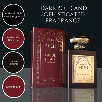 Kabul Night | Smoky Tobacco Woody Fragrance | 100ml