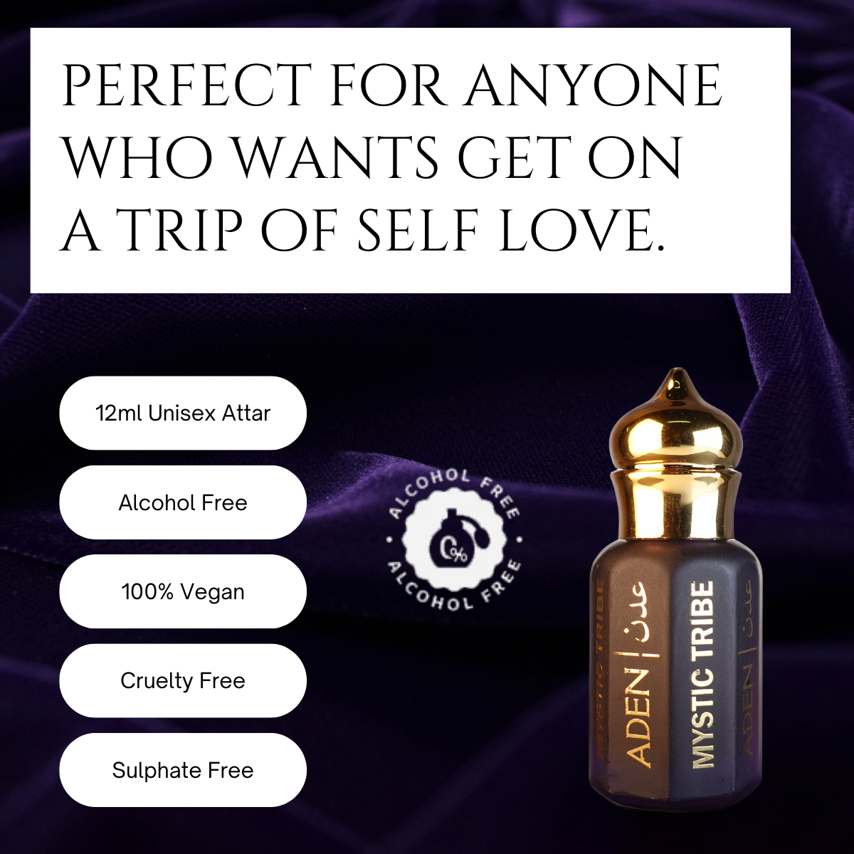 Mystic Tribe Luxury Attar Perfume - 12ml
