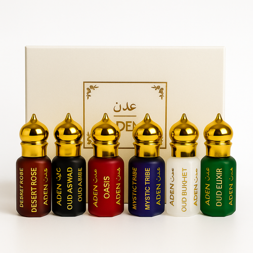 Luxury Attar Combo Set | 6 x 12ml Non-Alcoholic Perfume Oils