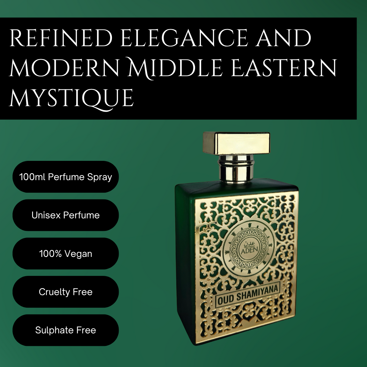 Oud Shamiyana | Oriental Woody Fragrance | 100ml