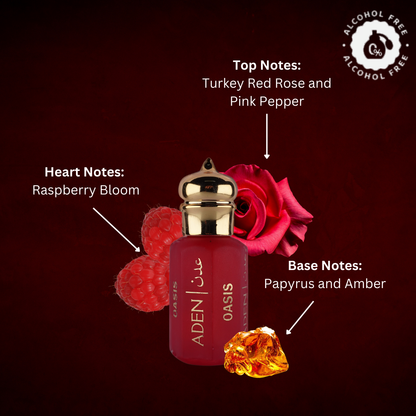 Oasis | Floral Fruity Amber Attar Fragrance | 12ml