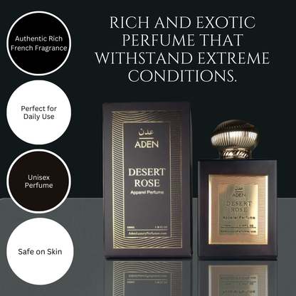 Desert Rose | Fruity Floral Amber Fragrance | 100ml