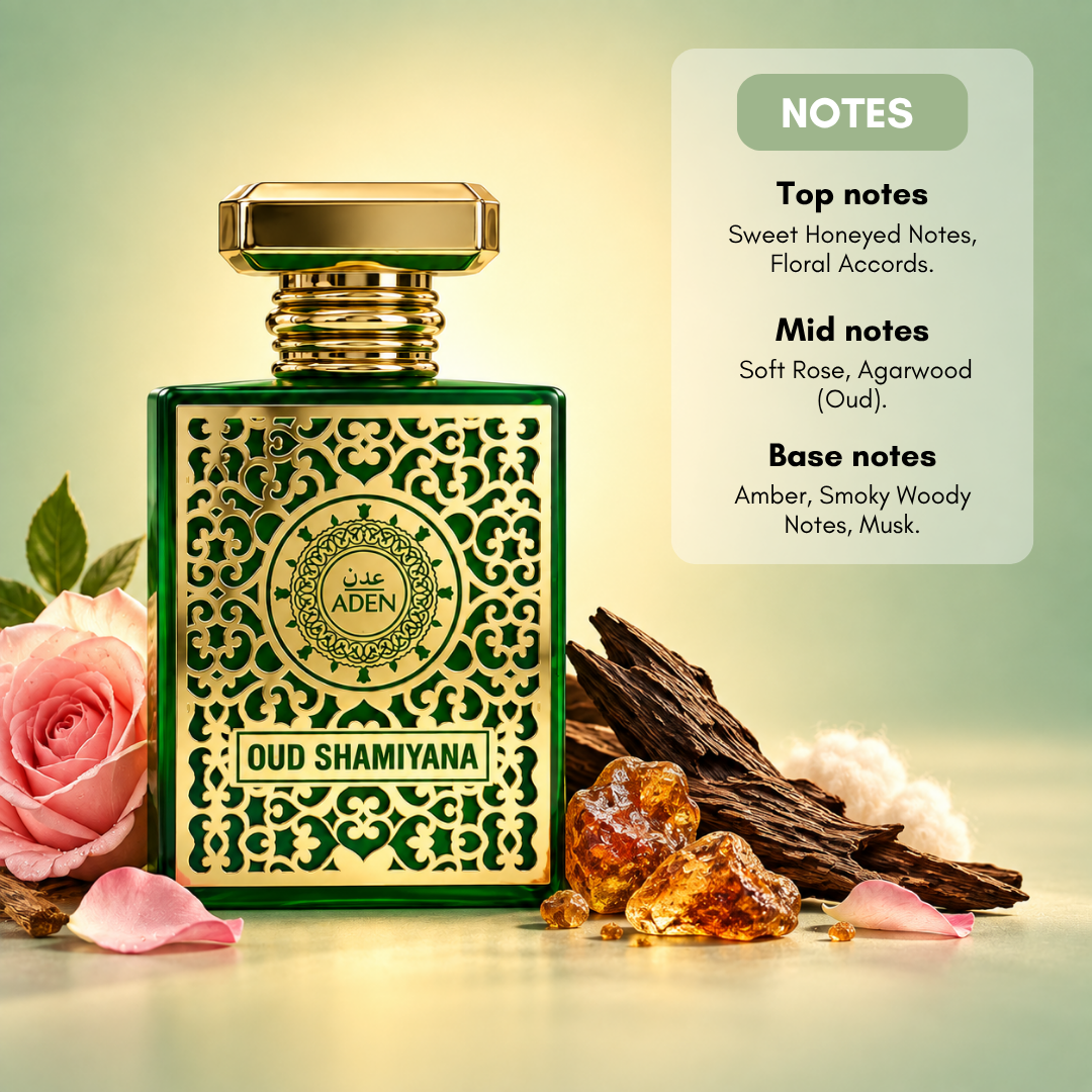 Oud Shamiyana | Smoky Woody Amber Fragrance | 100ml