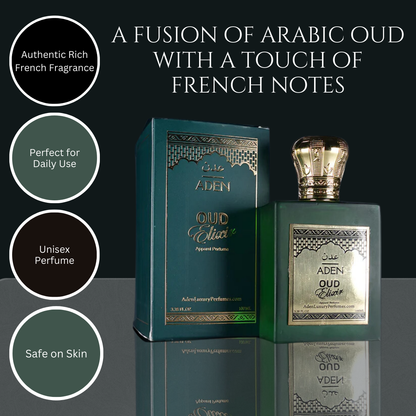 Oud Elixir | Woody Spicy Oud Fusion Fragrance | 100ml
