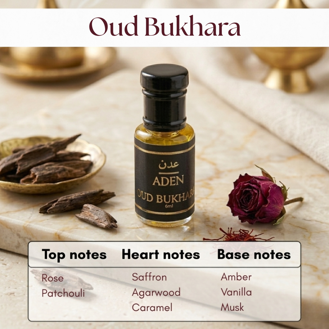 Middle Eastern Oud Attar Combo | 4 x 6ml Premium Non-Alcoholic Set