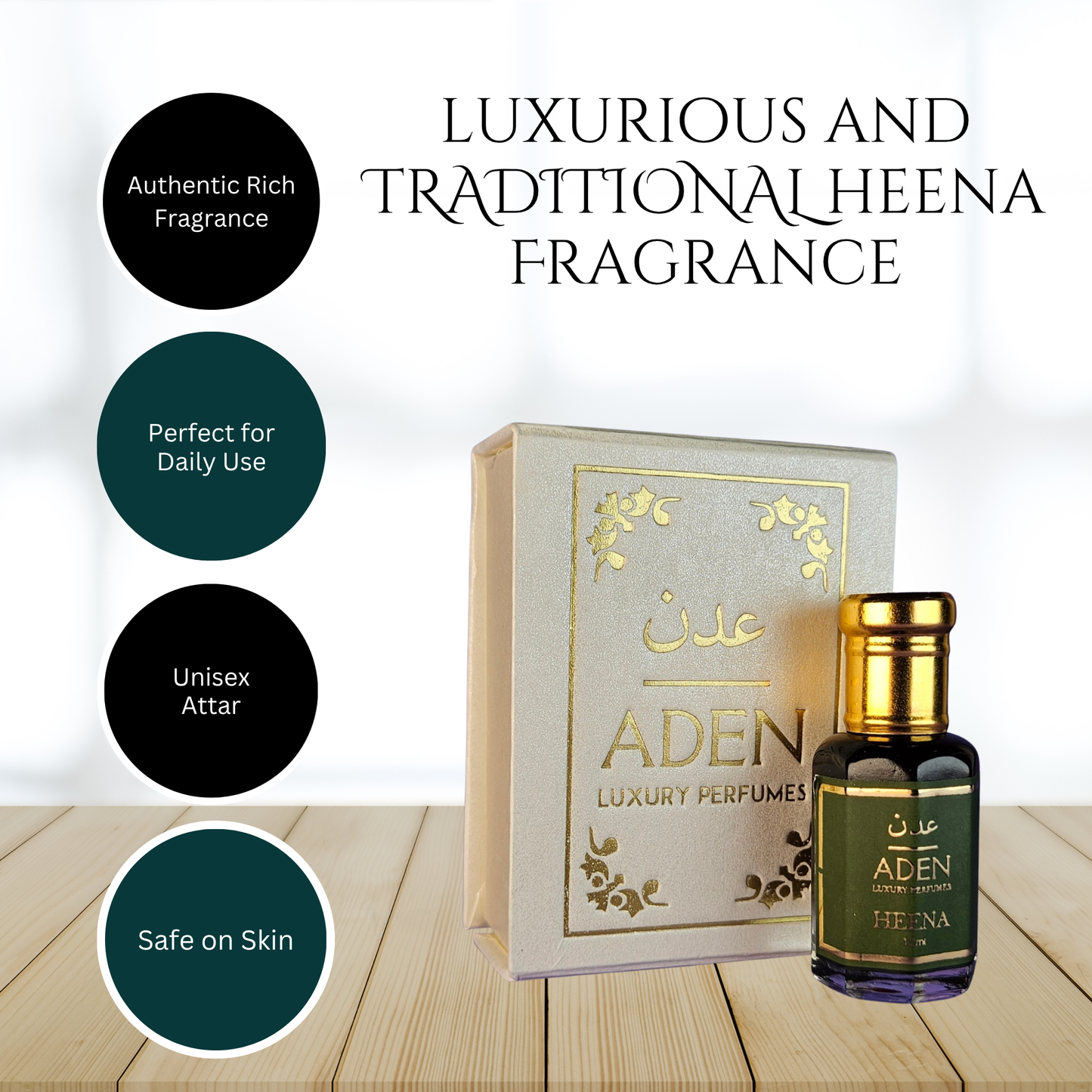 Heena Luxury Attar Perfume - 12ml