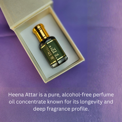 Heena | Spicy Earthy Woody Attar Fragrance | 12ml