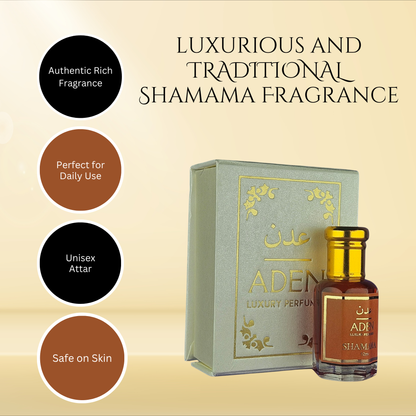Shamama | Spicy Woody Amber Attar Fragrance | 12ml