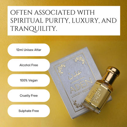 Kesar Chandan | Saffron Sandalwood Warm Attar Fragrance | 12ml