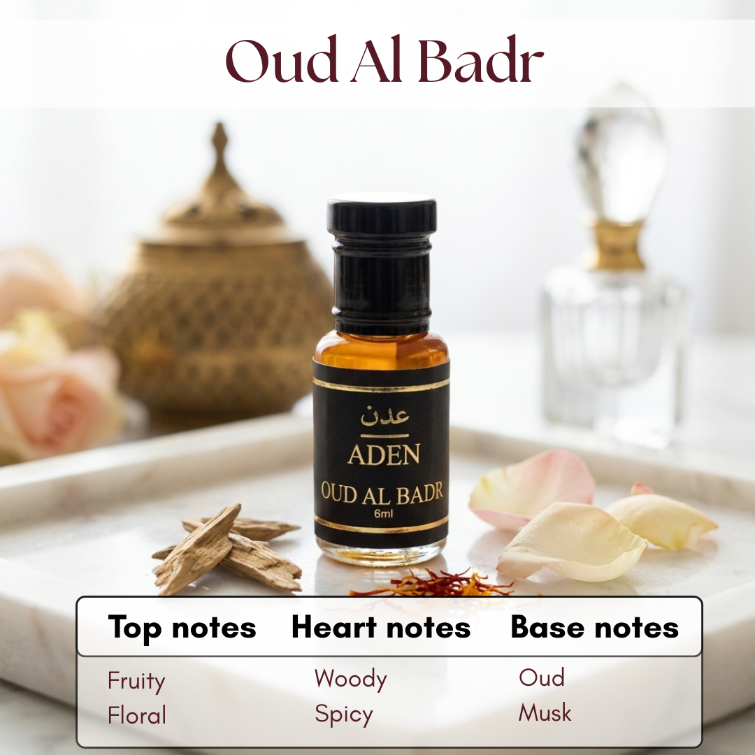Middle Eastern Oud Attar Combo | 4 x 6ml Premium Non-Alcoholic Set