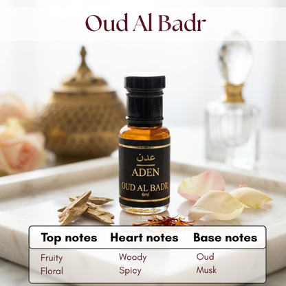 Middle Eastern Oud Attar Combo | 4 x 6ml Premium Non-Alcoholic Set