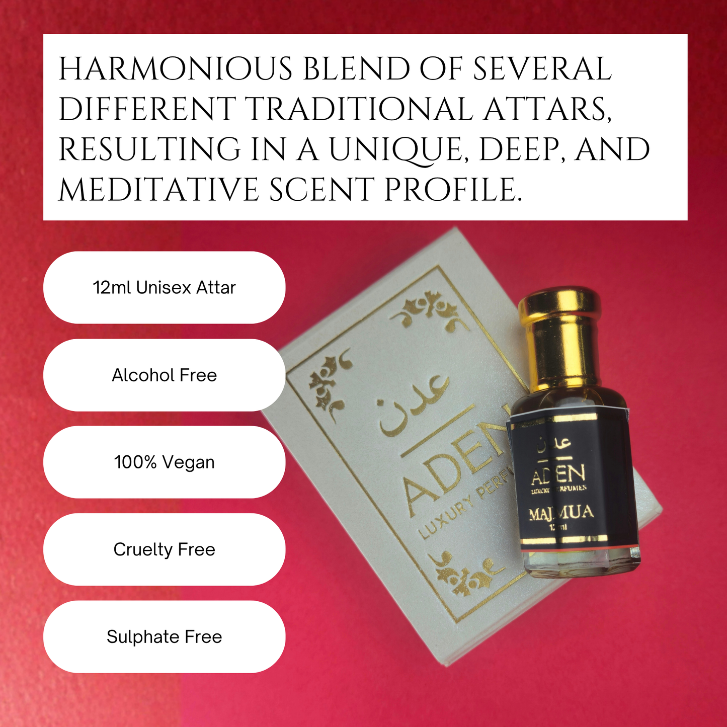 Majmua | Woody Earthy Musky Attar Fragrance | 12ml