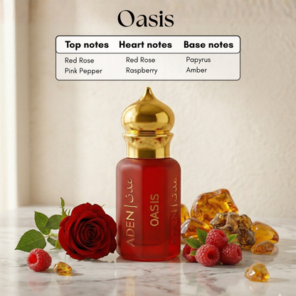 Luxury Attar Combo Set | 6 x 12ml Non-Alcoholic Perfume Oils