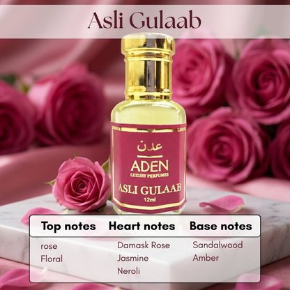 Traditional Attar Combo Set | 6 x 12ml Non-Alcoholic Perfume Oils
