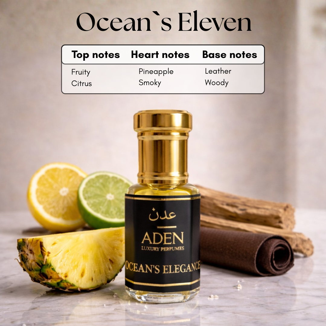 The French Notes | 4 x 6ml French Perfume Style Non Alcoholic Attar Set