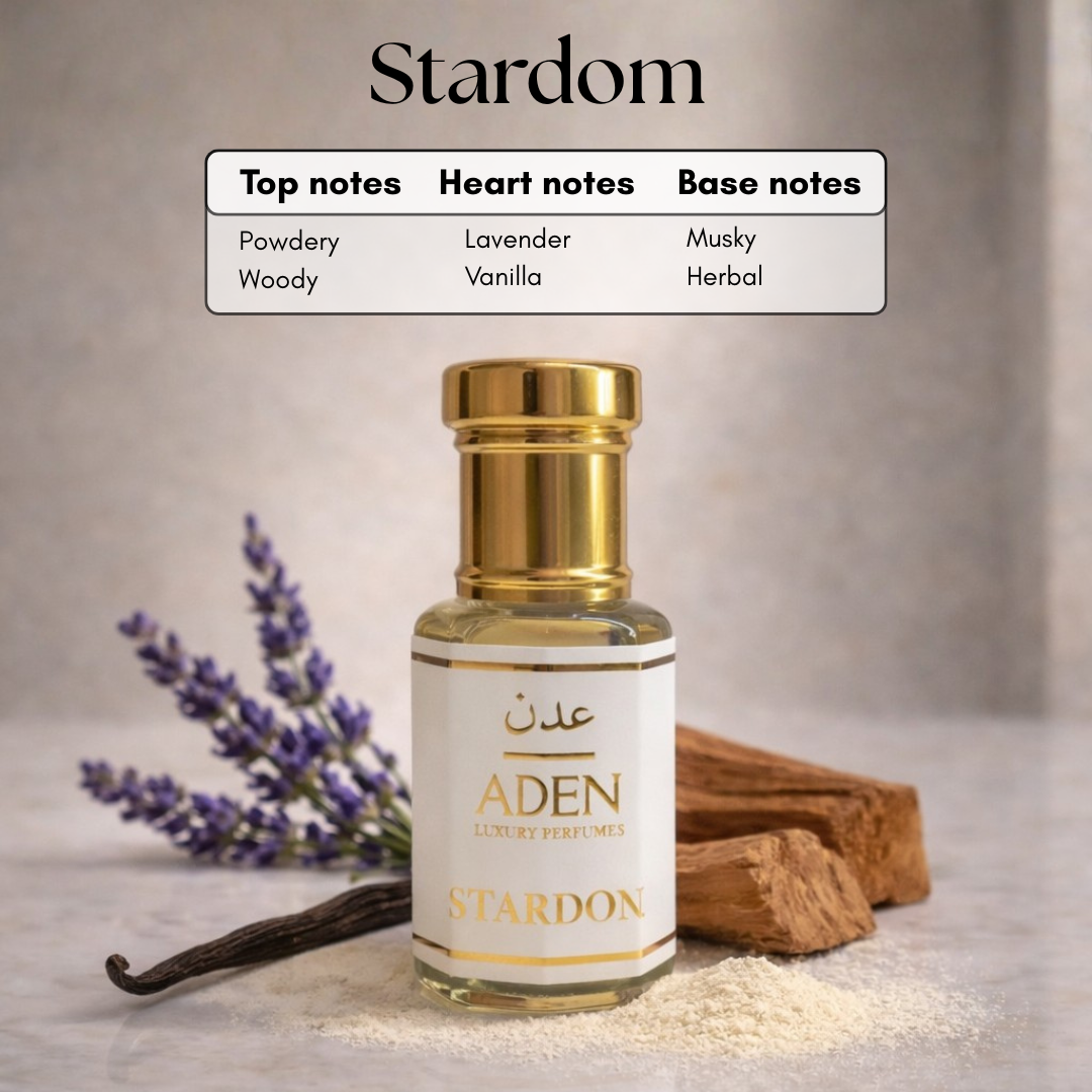The French Notes | 4 x 6ml French Perfume Style Non Alcoholic Attar Set