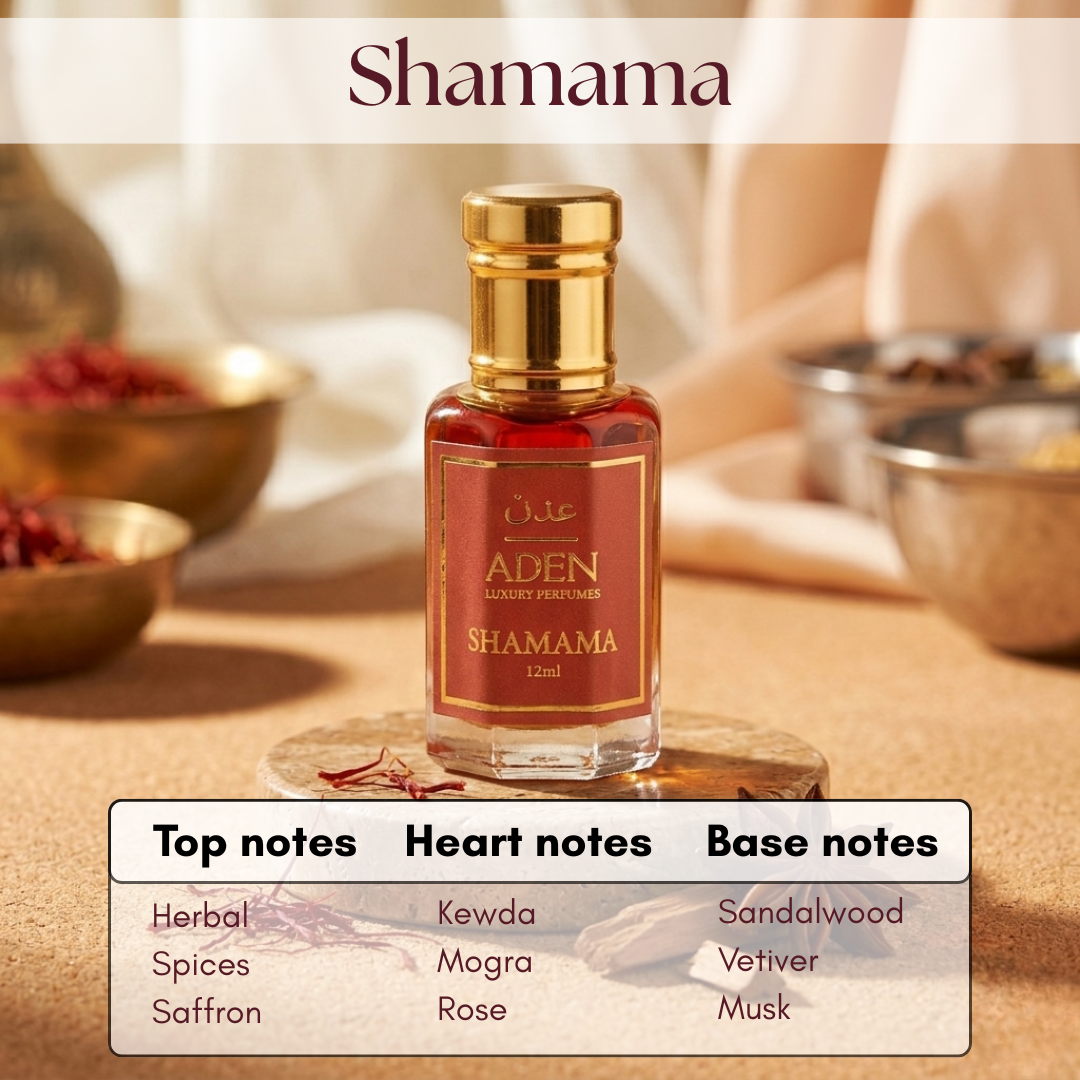 Traditional Attar Combo Set | 6 x 12ml Non-Alcoholic Perfume Oils