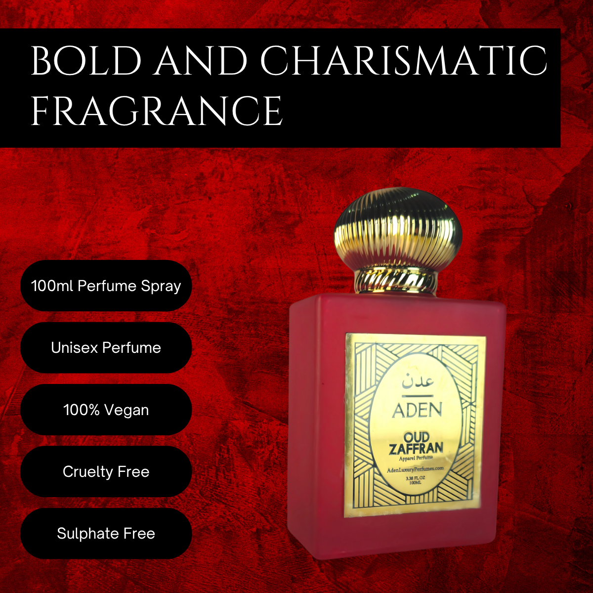 Oud Zaffran | Spicy Saffron Fragrance | 100ml