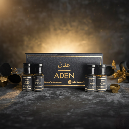 4 x 6ml Premium Non-Alcoholic Middle East Oud Attar Combo