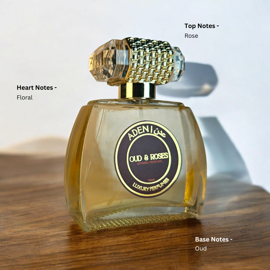 Oud & Roses | Floral Oud Fragrance | 100ml