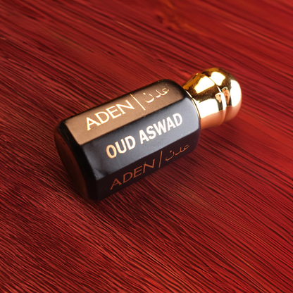 Oud Aswad | Woody Floral Musk Oud Attar Fragrance | 12ml