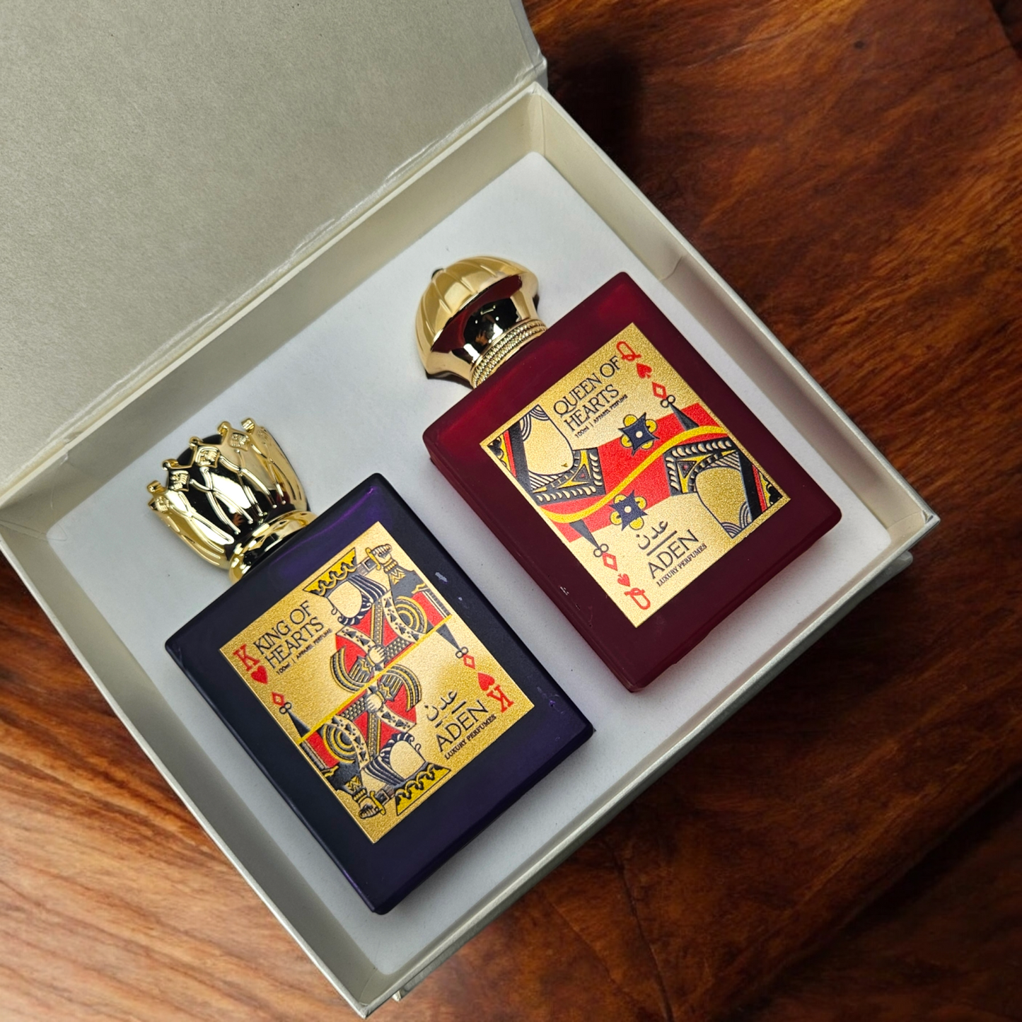 Royal Duo Perfume Pack – King & Queen | Unisex Fragrance Set | 100ml Each | Ideal Gift for Couples