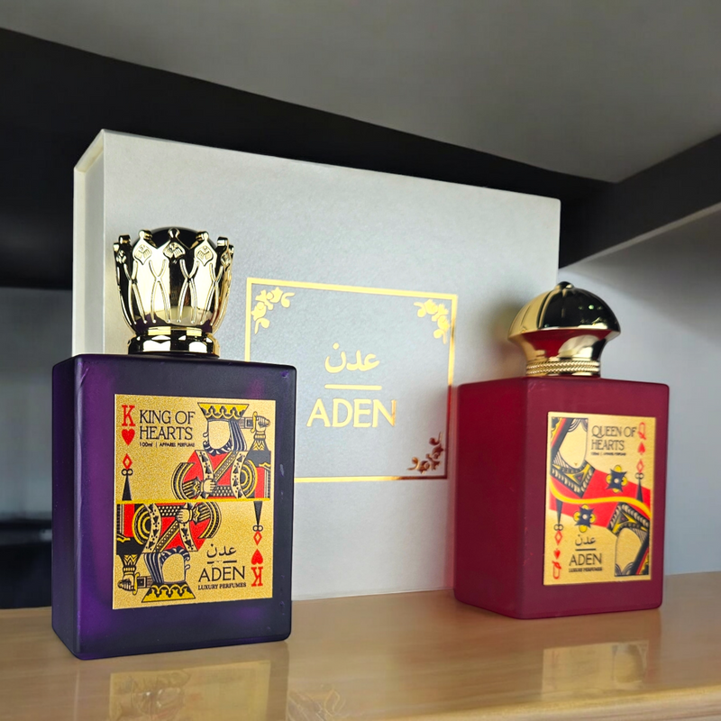 Royal Duo Perfume Pack – King & Queen | Unisex Fragrance Set | 100ml Each | Ideal Gift for Couples