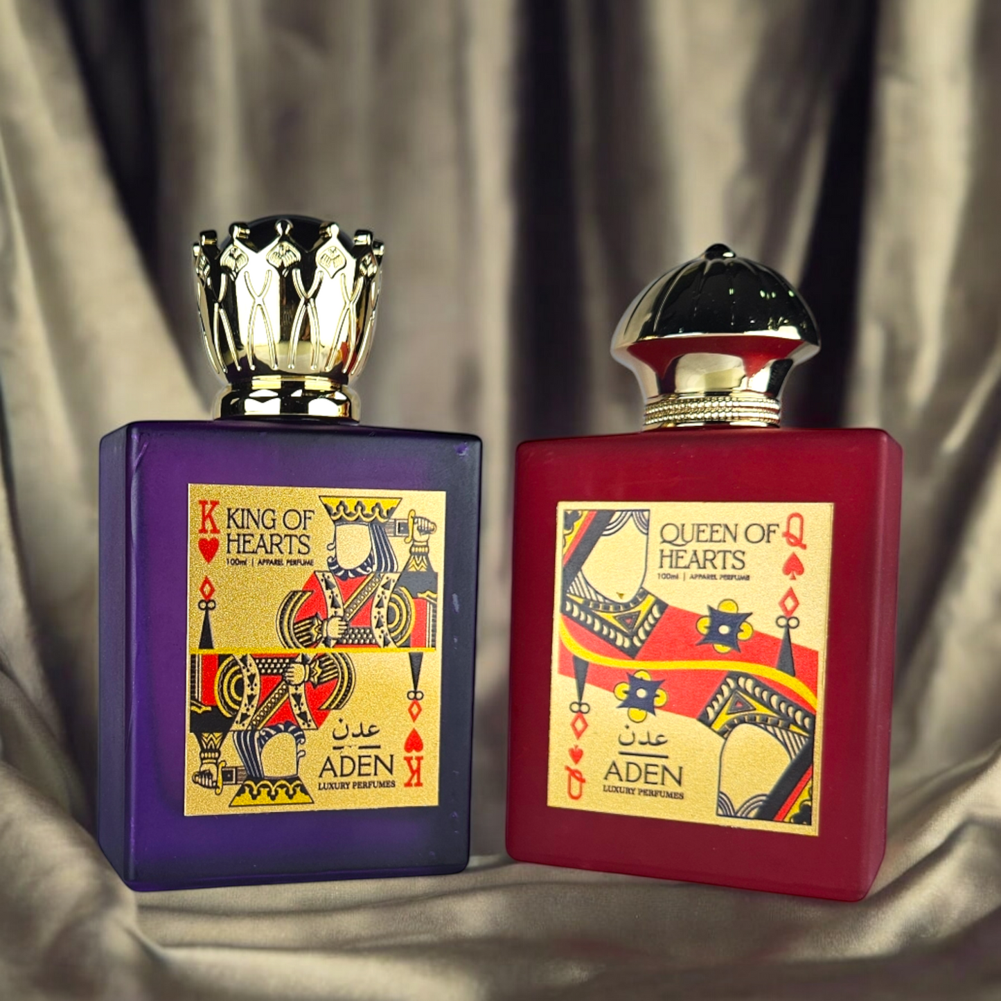 Royal Duo Perfume Pack – King & Queen | Unisex Fragrance Set | 100ml Each | Ideal Gift for Couples