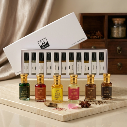 Traditional Attar & Perfume Combo | 17 Premium Fragrances