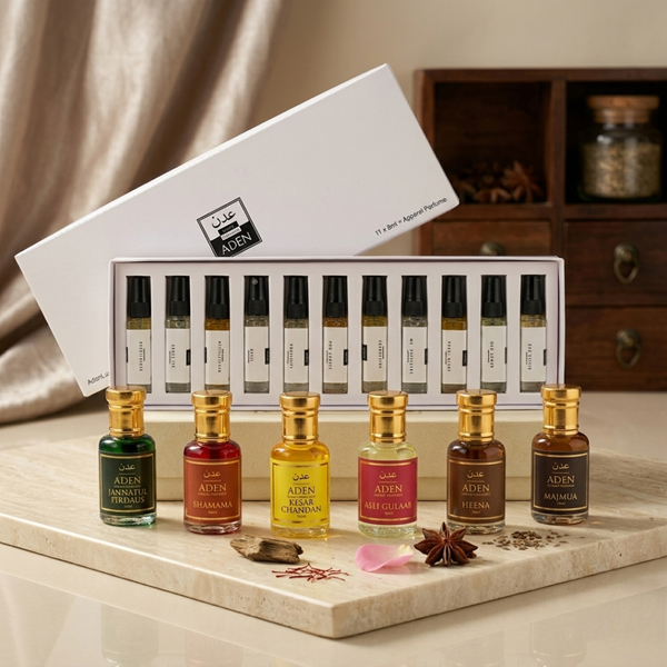 Traditional Attar & Perfume Combo | 17 Premium Fragrances