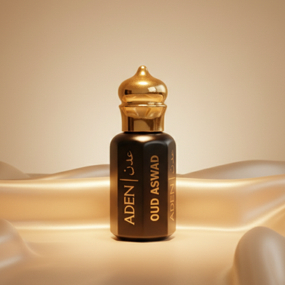 Oud Aswad | Woody Floral Musk Oud Attar Fragrance | 12ml