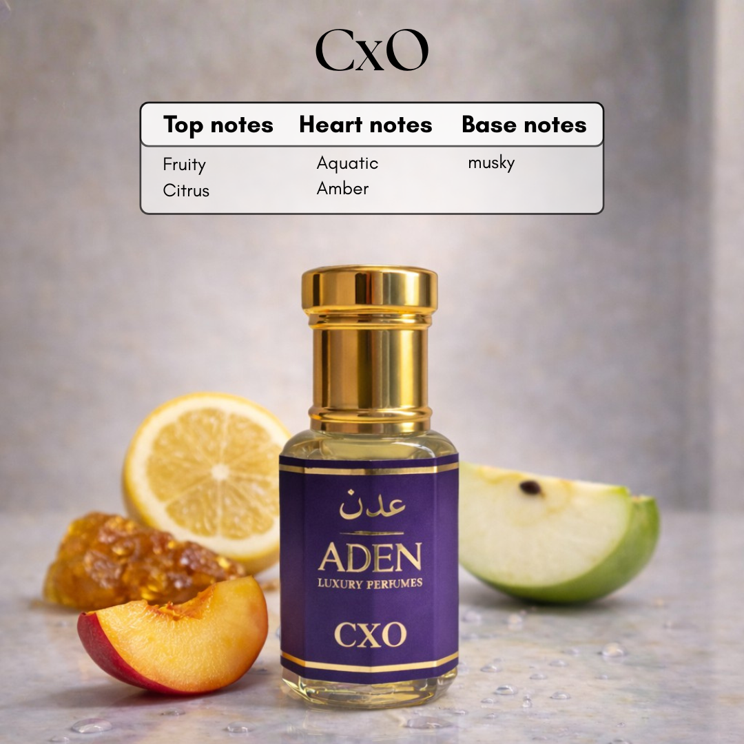 The French Notes | 4 x 6ml French Perfume Style Non Alcoholic Attar Set