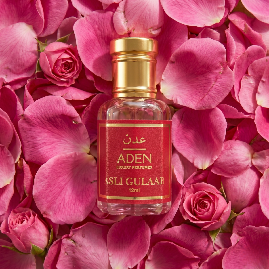 Asli Gulab | Sweet Rose Floral Attar Fragrance | 12ml