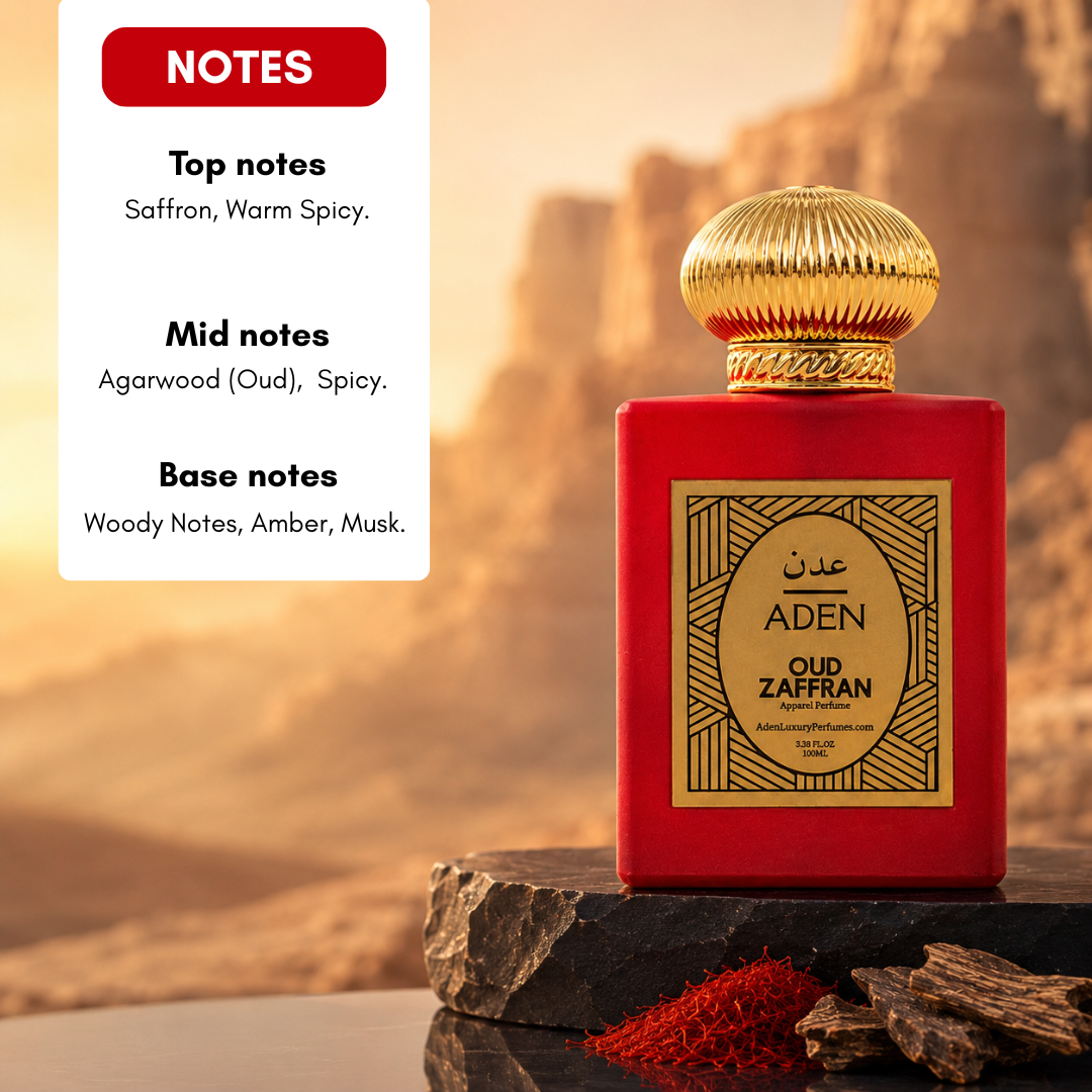 Oud Zaffran | Spicy Saffron Oud Fragrance | 100ml