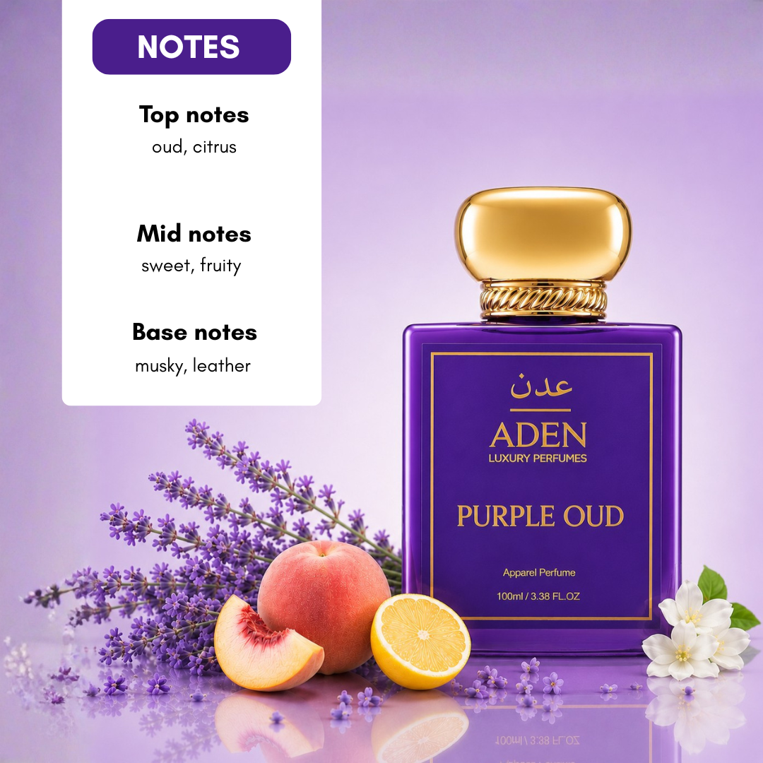 Purple Oud | Premium Luxury Perfume | 100ml